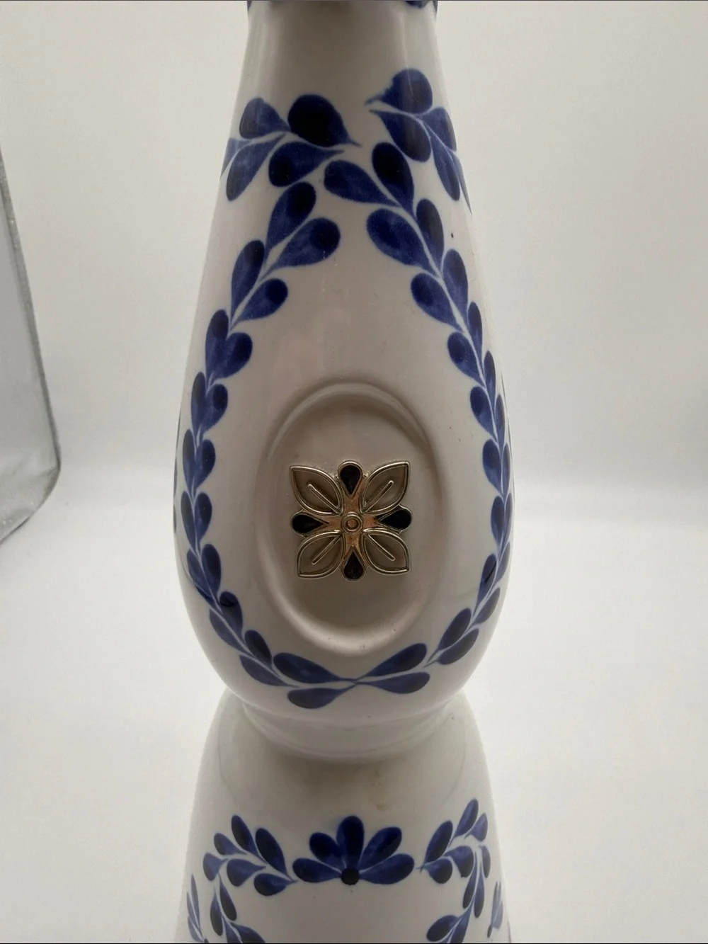 Clase Azul Reposado 750ml Tequila Empty Blue & White Bottle .